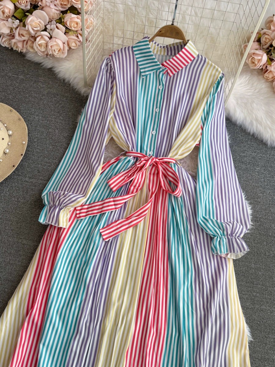 Elevated elegance shirt dress SD103 images